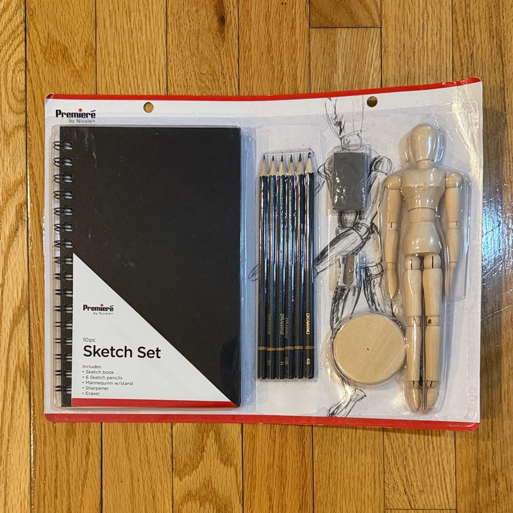 Brand New Premiere Sketch Kit- 10 piece